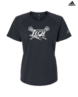 Sussex Technical HS Boys Lacrosse Logo - Adidas Women's Blended T-Shirt