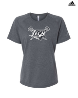 Sussex Technical HS Boys Lacrosse Logo - Adidas Women's Blended T-Shirt