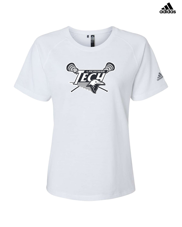 Sussex Technical HS Boys Lacrosse Logo - Adidas Women's Blended T-Shirt