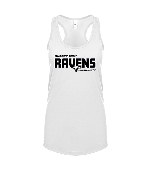 Sussex Technical HS Boys Lacrosse Bold - Womens Tank Top