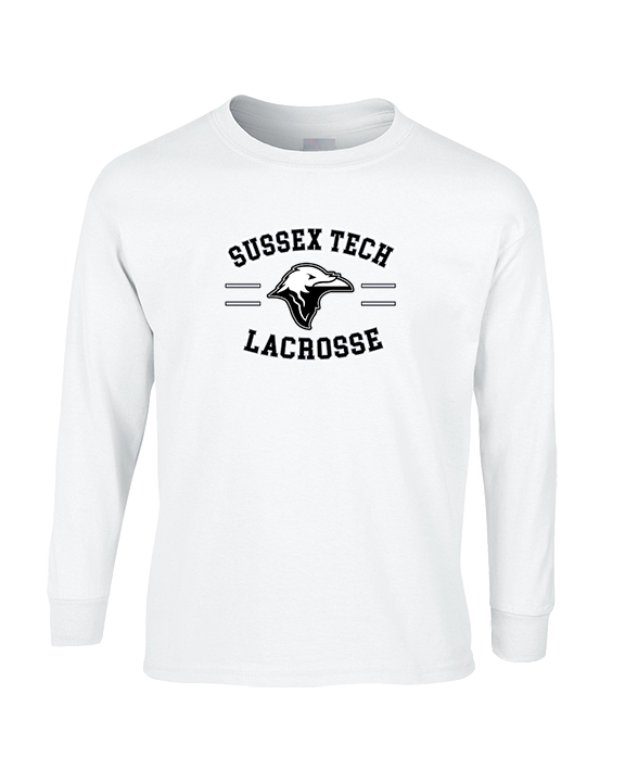 Sussex Technical HS Boys Lacrosse Curve - Cotton Longsleeve