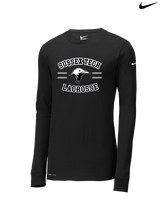 Sussex Technical HS Boys Lacrosse Curve - Mens Nike Longsleeve
