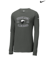 Sussex Technical HS Boys Lacrosse Curve - Mens Nike Longsleeve