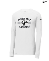 Sussex Technical HS Boys Lacrosse Curve - Mens Nike Longsleeve