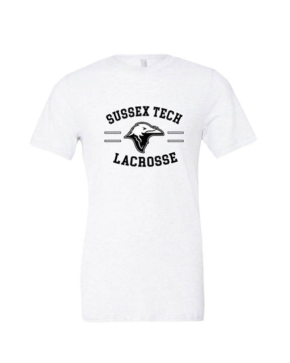 Sussex Technical HS Boys Lacrosse Curve - Tri-Blend Shirt