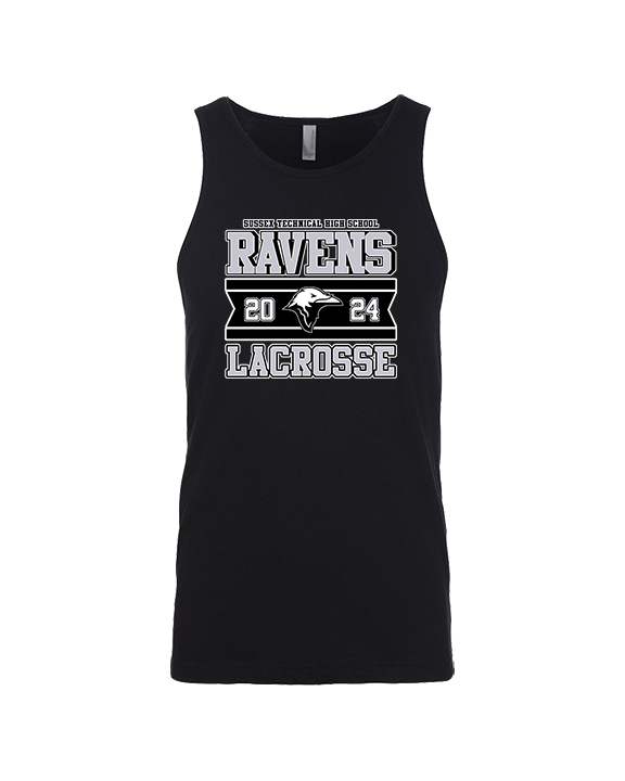 Sussex Technical HS Boys Lacrosse Stamp - Tank Top
