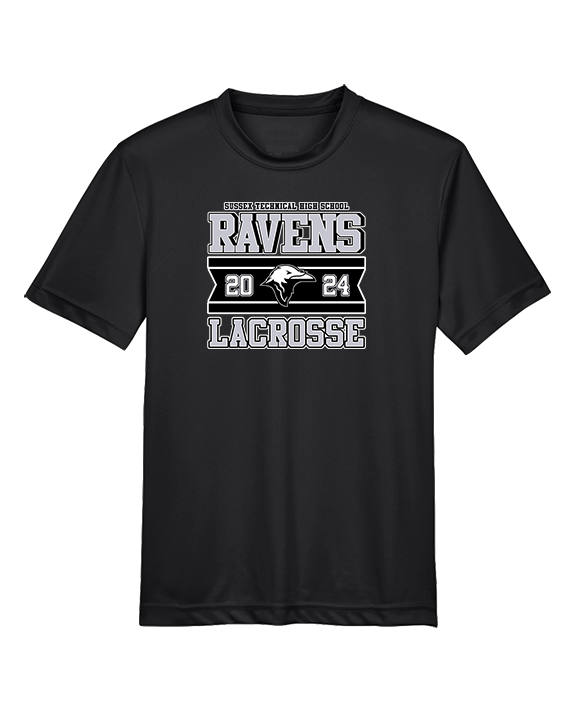 Sussex Technical HS Boys Lacrosse Stamp - Youth Performance Shirt