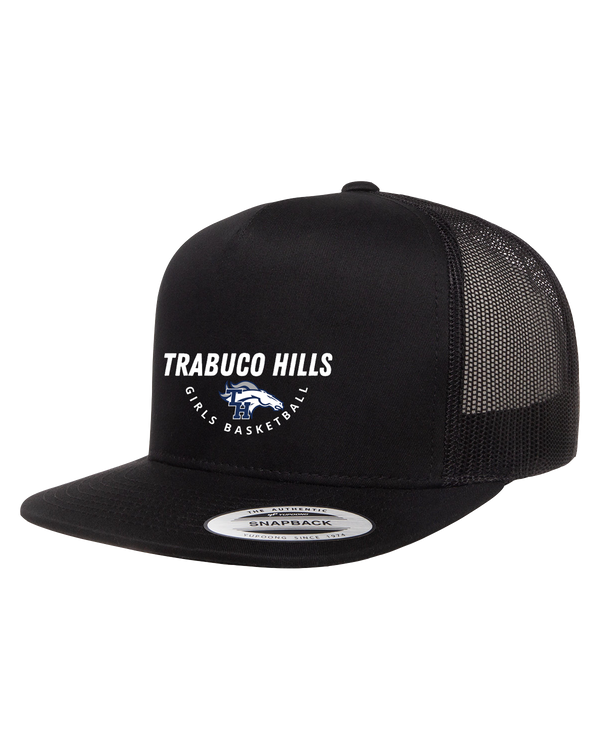 Trabuco Hills HS Girls Basketball Curve - 5-Panel Classic Trucker Cap