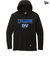TIU Softball Border - New Era Tri-Blend Hoodie