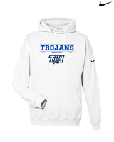 TIU Softball Border - Nike Club Fleece Hoodie