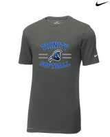 TIU Softball Curve - Mens Nike Cotton Poly Tee
