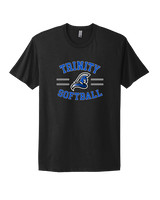 TIU Softball Curve - Mens Select Cotton T-Shirt