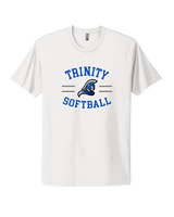 TIU Softball Curve - Mens Select Cotton T-Shirt