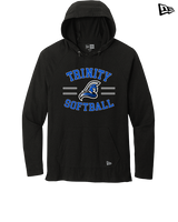 TIU Softball Curve - New Era Tri-Blend Hoodie