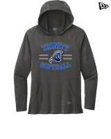 TIU Softball Curve - New Era Tri-Blend Hoodie