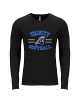 TIU Softball Curve - Tri-Blend Long Sleeve