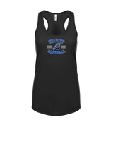 TIU Softball Curve - Womens Tank Top