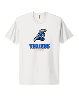 TIU Softball Shadow - Mens Select Cotton T-Shirt