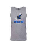 TIU Softball Shadow - Tank Top
