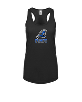 TIU Softball Stacked - Womens Tank Top