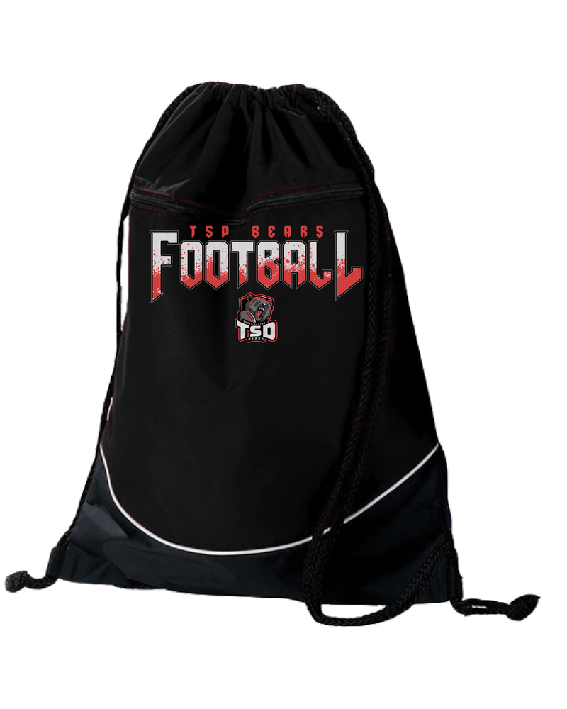 TSD Bears HS Football spl - Two Tone Drawstring Bag