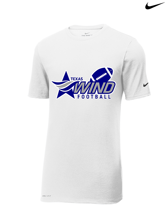 TWA Football Logo 01 - Mens Nike Cotton Poly Tee