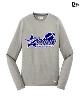 TWA Football Logo 01 - New Era Performance Long Sleeve