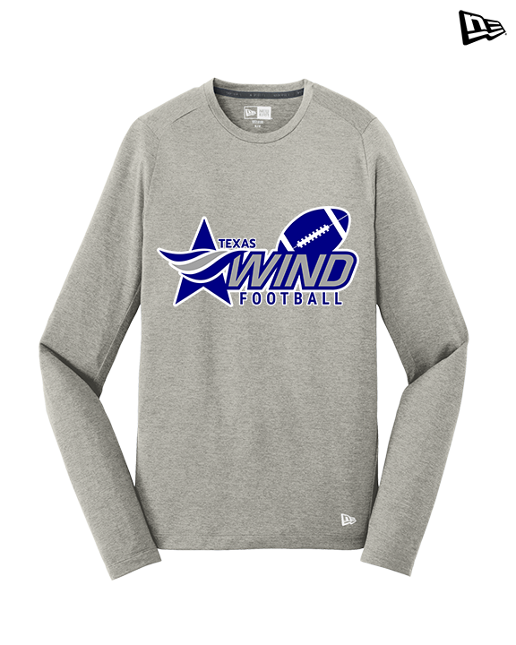 TWA Football Logo 01 - New Era Performance Long Sleeve