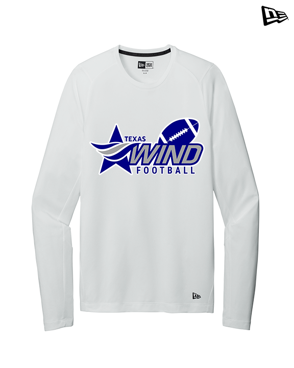TWA Football Logo 01 - New Era Performance Long Sleeve