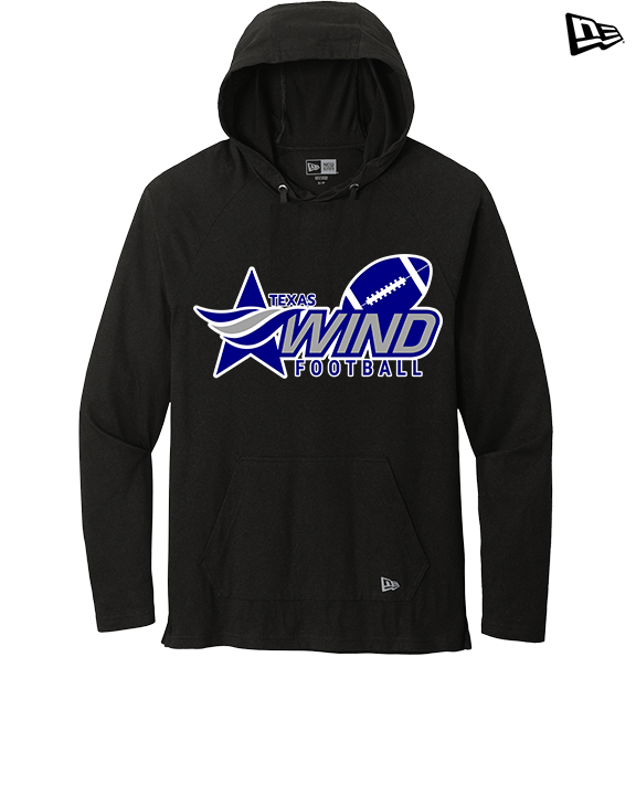 TWA Football Logo 01 - New Era Tri-Blend Hoodie