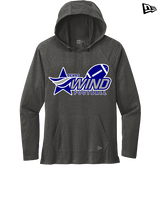 TWA Football Logo 01 - New Era Tri-Blend Hoodie