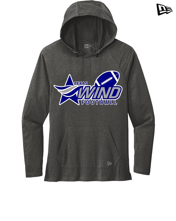 TWA Football Logo 01 - New Era Tri-Blend Hoodie