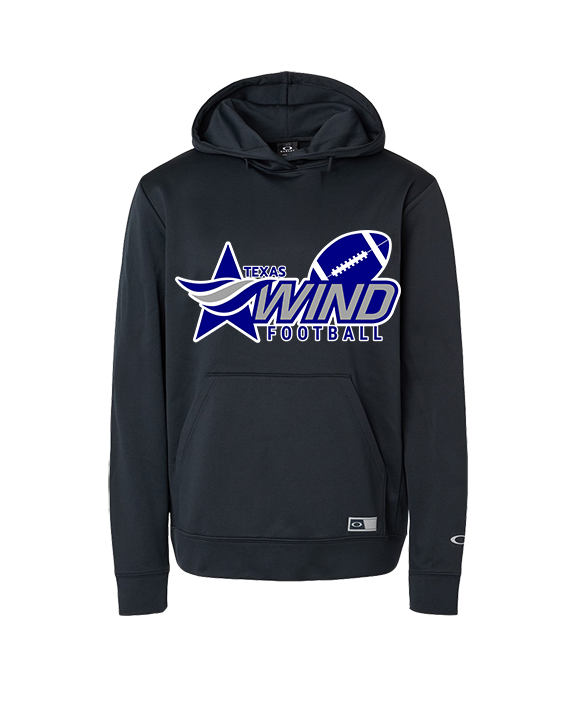 TWA Football Logo 01 - Oakley Performance Hoodie