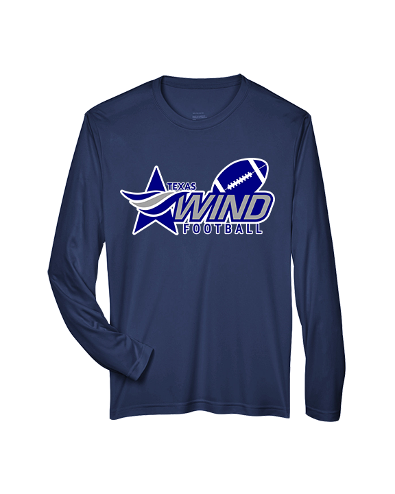 TWA Football Logo 01 - Performance Longsleeve