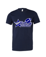 TWA Football Logo 01 - Tri-Blend Shirt