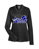 TWA Football Logo 01 - Womens Performance Longsleeve