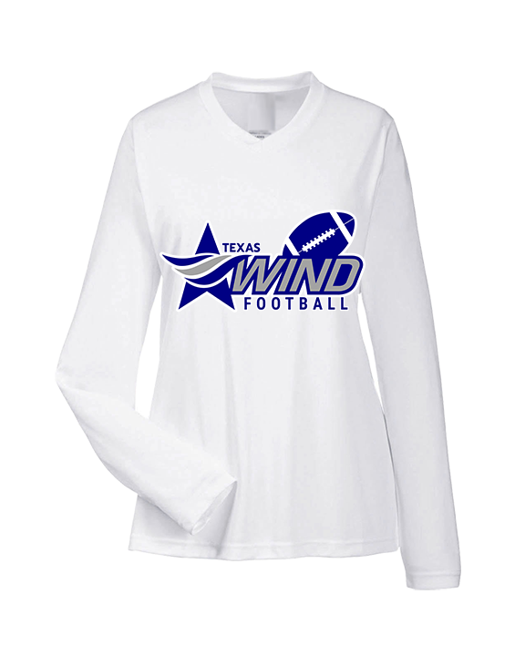 TWA Football Logo 01 - Womens Performance Longsleeve