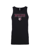 Prairie Ridge HS Wrestling Border - Men’s Tank Top