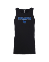 La Habra HS Basketball Border - Men’s Tank Top