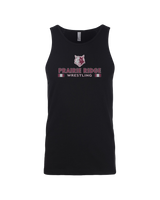 Prairie Ridge HS Wrestling Stacked - Men’s Tank Top