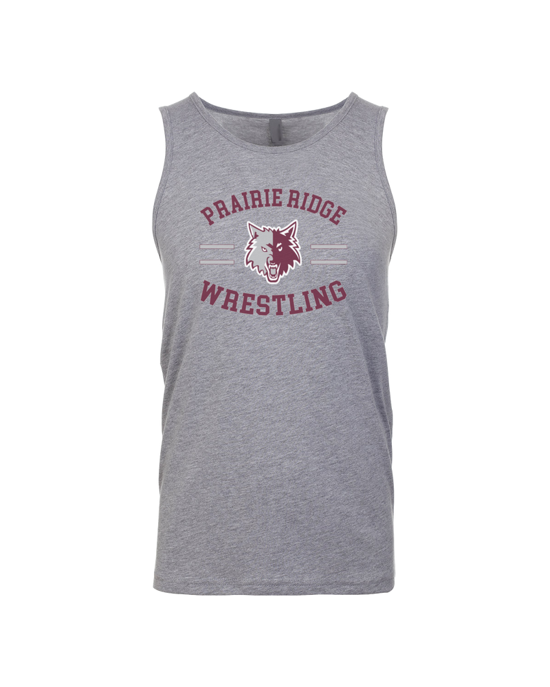 Prairie Ridge HS Wrestling Curve - Men’s Tank Top
