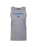La Habra HS Basketball Border - Men’s Tank Top