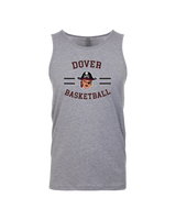 Dover HS Boys Basketball Curved - Men’s Tank Top