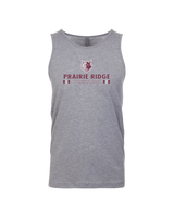 Prairie Ridge HS Wrestling Stacked - Men’s Tank Top