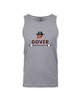 Dover HS Boys Basketball Stacked - Men’s Tank Top