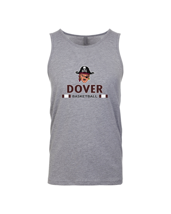 Dover HS Boys Basketball Stacked - Men’s Tank Top