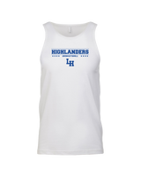 La Habra HS Basketball Border - Men’s Tank Top