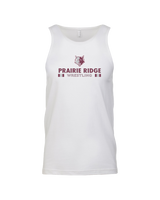 Prairie Ridge HS Wrestling Stacked - Men’s Tank Top