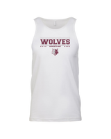 Prairie Ridge HS Wrestling Border - Men’s Tank Top