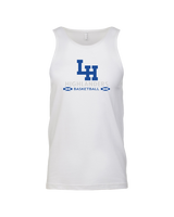 La Habra HS Basketball Stacked - Men’s Tank Top